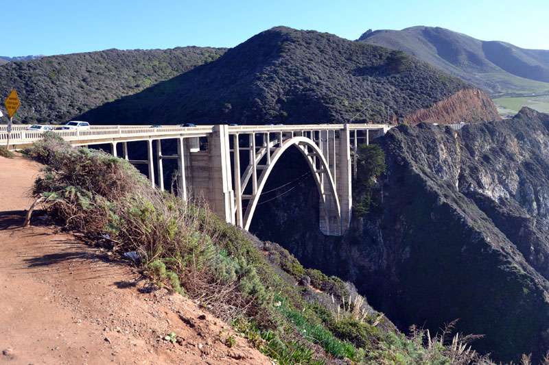 Most Bixby Creek na Highway 1