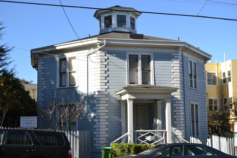 Casa ottagonale storica a San Francisco
