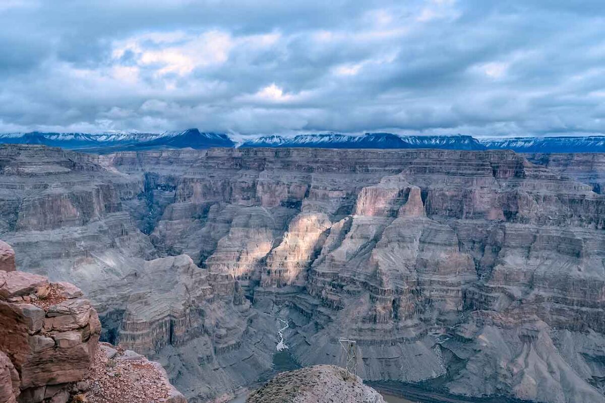 Grand Canyon West Rim – widok z krawędzi