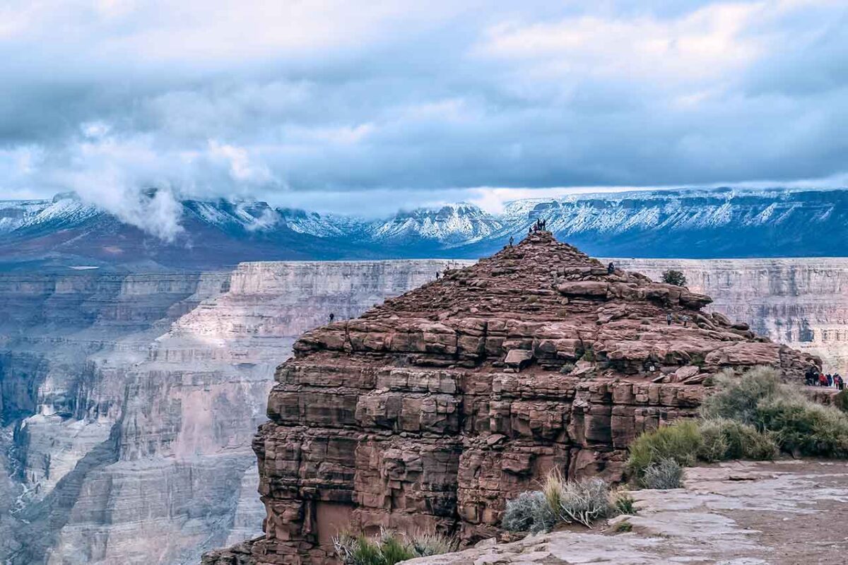 Grand Canyon West Rim – skalista grań