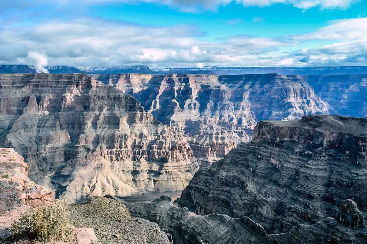 Grand Canyon West Rim – Guano Point o poranku