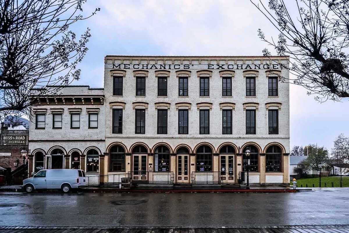 Budynek Mechanic Exchange w Old Sacramento