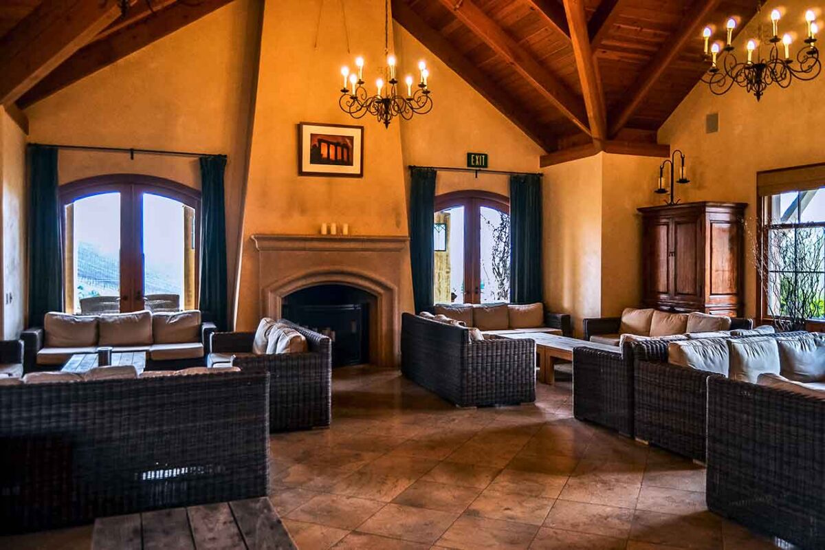 Sala degustacyjna w Nicholson Ranch