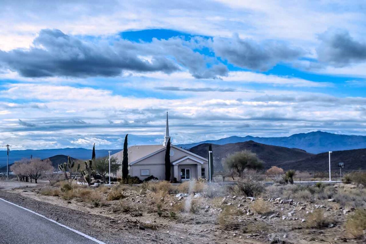 Droga z Wielkiego Kanionu do Las Vegas – pustynia i kaktusy