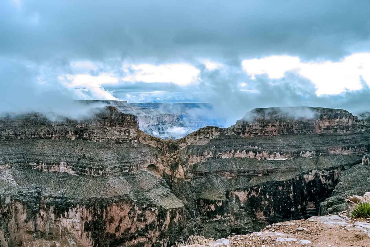 Grand Canyon West Rim Skywalk – panorama