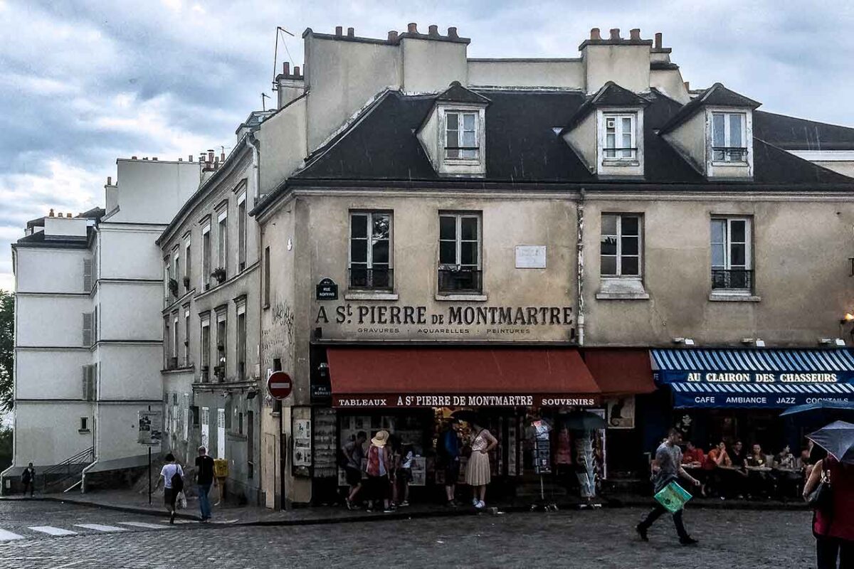 Restauracja Le Relais de la Butte na Montmartre