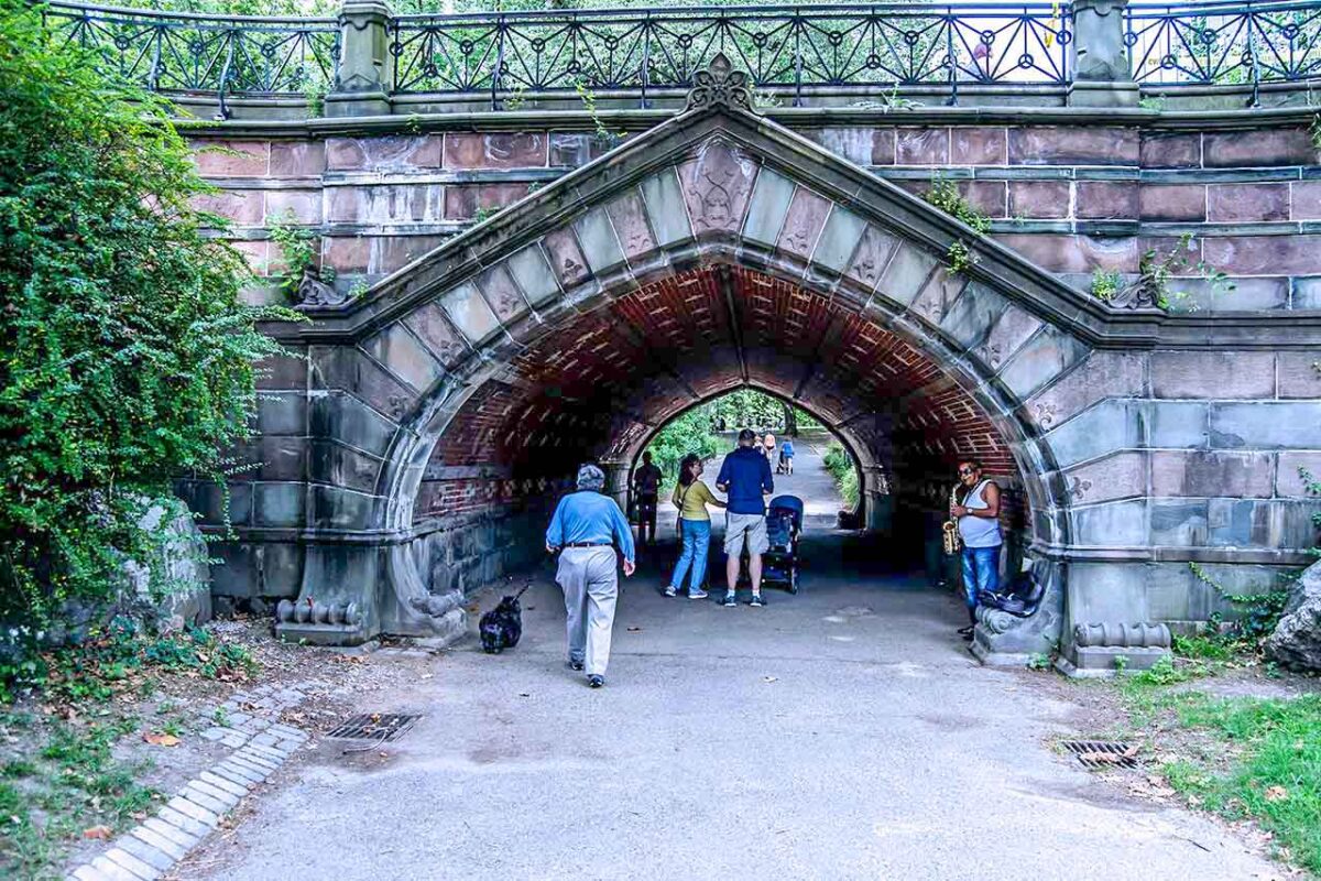 Central Park Greywacke Arch
