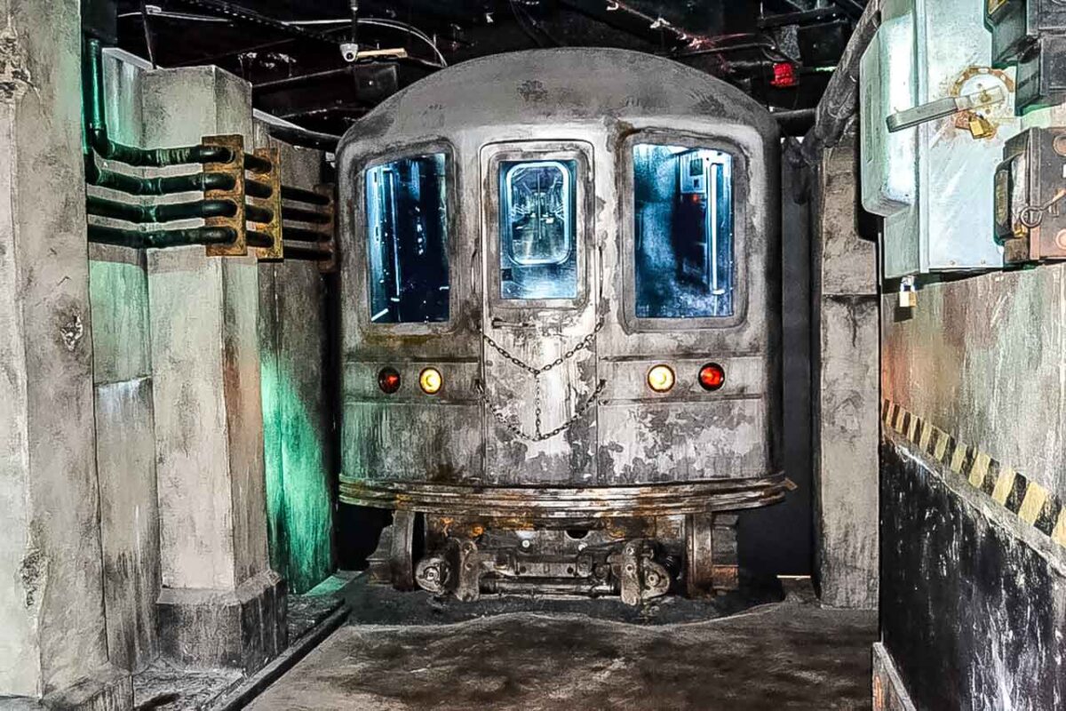 Scenografia – Wagon metra NYC