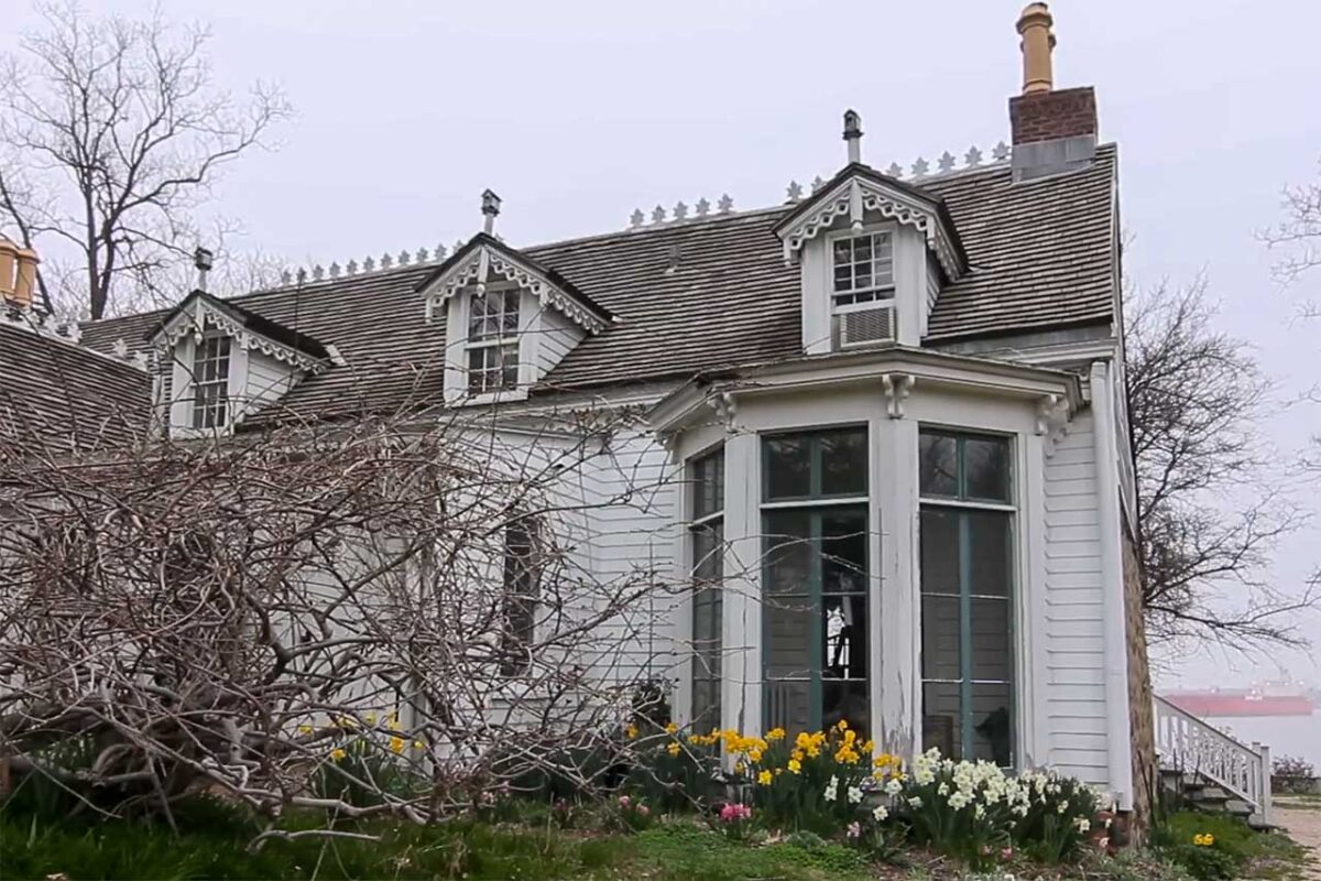 Alice Austen House Casa di Alice Austen - vista sulla dimora storica della celebre fotografa americana situata a Staten Island.