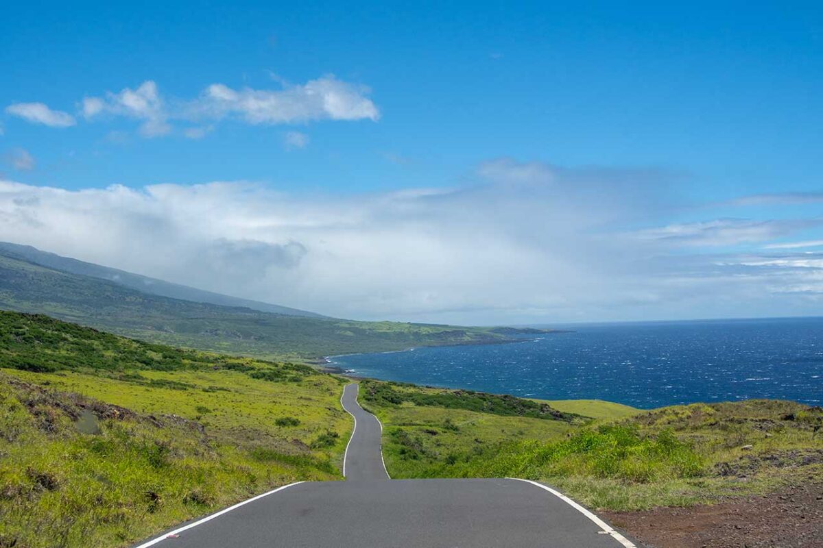 Droga Road to Hana na Maui otoczona tropikalną zielenią