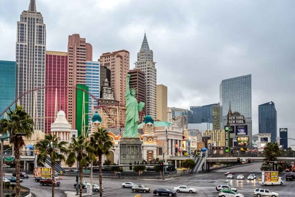 New York hotel and Casino w Las Vegas