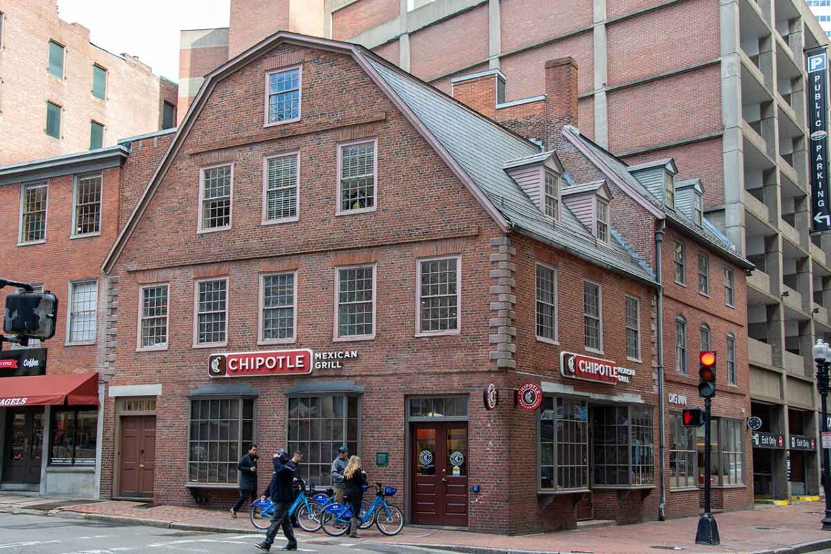 Boston Freedom Trail – Old Corner Bookstore