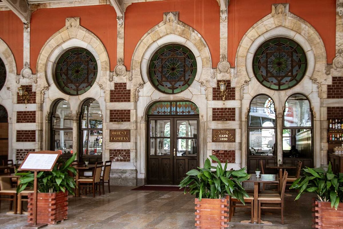 ristorante Orient Express alla stazione di Sirkeci a Istanbul